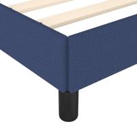 Bedframe stof blauw 90x200 cm - thumbnail