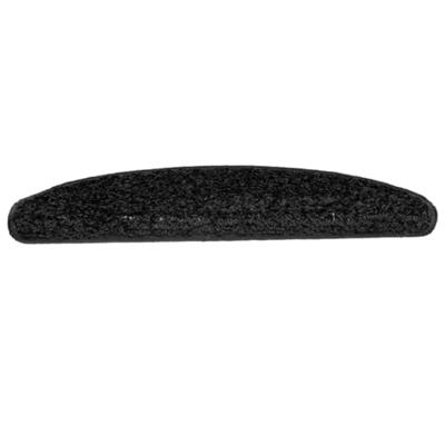 VidaXL Trapmatten 15 st 65x21x4 cm zwart halfrond groot VidaXL Trapmatten 15 st 65x21x4 cm zwart halfrond groot