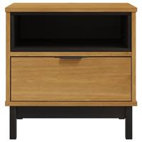 Bijzettafel FLAM 50x50x50 cm massief grenenhout - thumbnail