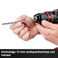 Einhell TE-CD 18/44 Li-i (1x2,5Ah) Power X-Change Accu-klopboor/schroefmachine 2 snelheden Incl. accu, Incl. lader - thumbnail
