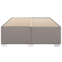 Bedframe zonder matras stof taupe 160x200 cm - thumbnail