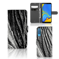 Book Style Case Samsung Galaxy A7 (2018) Boomschors Grijs - thumbnail