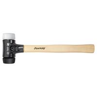Wiha Kunststof hamer Safety | middelzacht/zeer hard | met hickorysteel | rond-slagkop | Allrounder | 110 mm | 40 mm - 26658 - 26658 - thumbnail