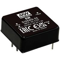 MEAN WELL SI06W8-24 DC/DC-converter, print 48 V/AC 24 V 0.25 A 6 W Aantal uitgangen: 1 x Inhoud 1 stuk(s) - thumbnail
