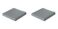Lounge zit Basic grey 73 cm x 73 cm (2 stuks) Madison - Madison - thumbnail