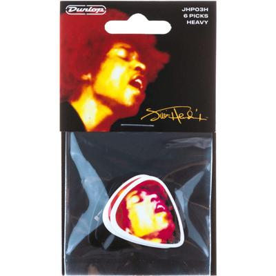 Dunlop JHP03H Jimi Hendrix Electric Ladyland plectrumset (6 stuks, heavy) Dunlop JHP03H Jimi Hendrix Electric Ladyland plectrumset (6 stuks, heavy)