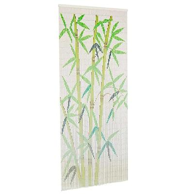 VidaXL Vliegengordijn 90x200 cm bamboe