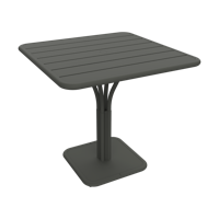 Fermob Luxembourg tuintafel kolom 80x80 cm Rosemary - thumbnail