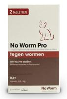 No Worm Pro Kleine Kat & Kitten 2 tabletten - thumbnail