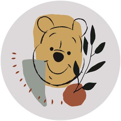 Komar Into Adventure; Komar Dots Behangcirkel Disney - Winnie the Pooh - Smile - DD1-035