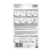 3M Command-Forever Classic metalen haak L (l x b x h) 105 x 41 x 41 mm Nikkel (geborsteld) Inhoud: 1 stuk(s) - thumbnail