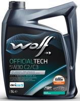 Wolf motorolie "officialtech c2 / c3". motoroil 5w30 5l officialtech c2/c3 - thumbnail
