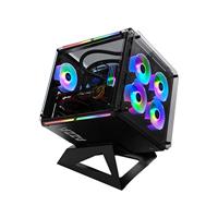 Azza Cube 802 computerbehuizing Full-Tower Black - thumbnail