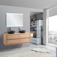 Badkamermeubel Casajoy City 140x50x53 cm Licht Eiken Casajoy - thumbnail