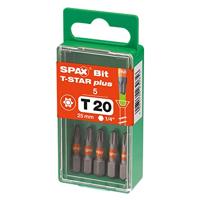 Spax schroefbit T-star Torx TX20 groen (5st) - thumbnail