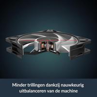 Arctic P12 Pro PWM PST A-RGB Black 3-pack - thumbnail
