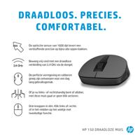 Wireless muis HP 2S9L1AA Grijs 1600 dpi - thumbnail