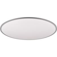 LED Plafondlamp - Trion Amira - 53W - Aanpasbare Kleur - Dimbaar - Afstandsbediening - Rond - Titaan - Metaal - thumbnail