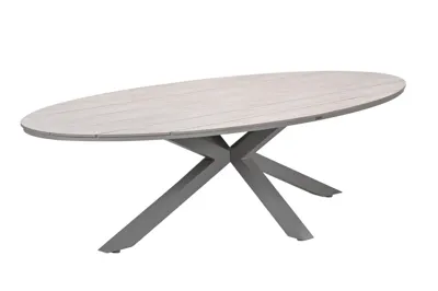 Edison tafel 280x140xH75 cm taupe/light teak Edison tafel 280x140xH75 cm taupe/light teak