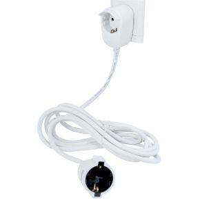 REV 0016150114 Stroom Verlengkabel Wit 5.00 m H05VV-F 3G 1,5 mm² REV 0016150114 Stroom Verlengkabel Wit 5.00 m H05VV-F 3G 1,5 mm²