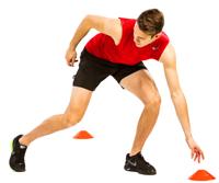 Gymstick Markeerschijven 10 stuks - thumbnail