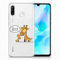 Huawei P30 Lite Telefoonhoesje met Naam Giraffe - thumbnail