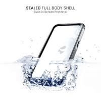 Ghostek Nautical Waterproof MagSafe Case + Belt Swivel Holster Apple iPhone 16 Pro Max Clear - thumbnail