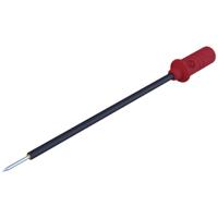 SKS Hirschmann Micro-Pruef MPS 2/0,64 FT rt Probe Steekaansluiting 0.64 mm Ohne Messkategorie Rood 1 stuk(s) - thumbnail