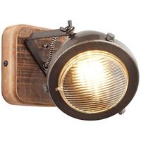 Brilliant Landelijke wandspotCarmen Wood - 72010/84 - thumbnail