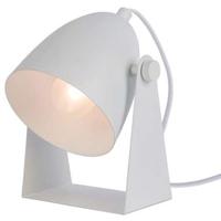 Lucide CHAGO - Tafellamp - 1xE14 - Wit - thumbnail