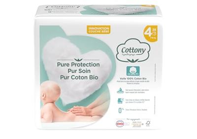 Cottony Baby Diapers Size 4 7 - 18kg 28
