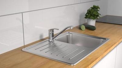 CELLINO ééngreepsmengkraan keuken, chroom kraan met verlengde uitloop en draaibereik 360° keramische schijven geluidsarme, verwisselbare 40 mm cartouche flexibele metalen aansluitslangen me CELLINO ééngreepsmengkraan keuken, chroom kraan met verlengde uitloop en draaibereik 360° keramische schijven geluidsarme, verwisselbare 40 mm cartouche flexibele metalen aansluitslangen me