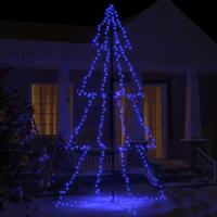 Kegelkerstboom 360 LED's binnen en buiten 143x250 cm - thumbnail