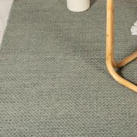 Nohr Vloerkleed 'Demetrious' Wol, 250 x 350cm, kleur Groen - thumbnail