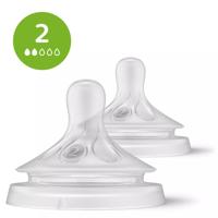 Avent Natural flesspeen 0M+ 2 Stuks - thumbnail