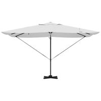 VidaXL Parasol zand 351 x 250 x 253 cm polyester en aluminium - thumbnail