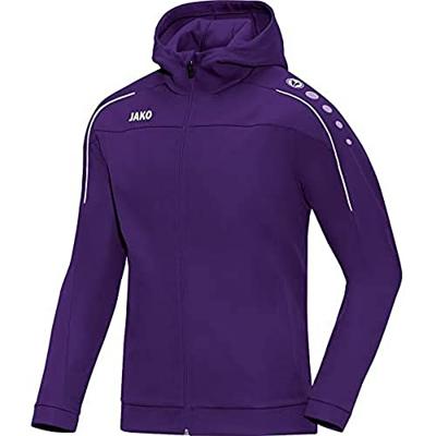 JAKO 6850D Jas Met Kap Classico Dames - Paars - 38