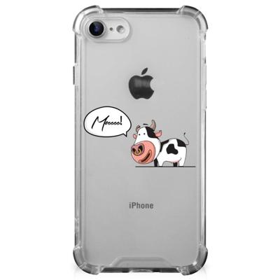 iPhone SE 2022/2020 | iPhone 8/7 Stevig | Bumper Hoesje | Cow iPhone SE 2022/2020 | iPhone 8/7 Stevig | Bumper Hoesje | Cow