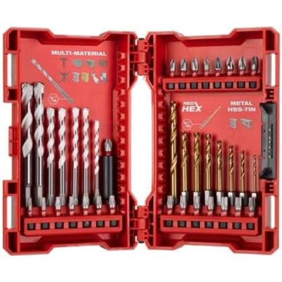 Milwaukee Accessoires Milwaukee shockwave™ boor & slagwerkset | 39 stuks - 4932479854 Milwaukee Accessoires Milwaukee shockwave™ boor & slagwerkset | 39 stuks - 4932479854