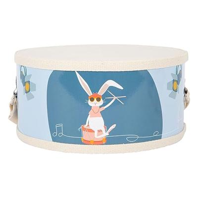 Small Foot - houten trommel groovy beats met stokken, 3dlg. Small Foot - houten trommel groovy beats met stokken, 3dlg.