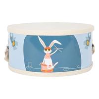Small Foot houten trommel groovy beats met stokken, 3dlg. - thumbnail