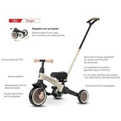 Kinderfiets Ociotrends 3 in 1 Zonder pedalen Kinderfiets Ociotrends 3 in 1 Zonder pedalen