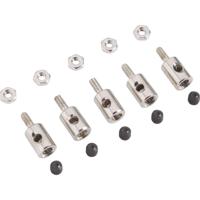 Reely Stangaansluiting Boordiameter: 2 mm 10 stuk(s) - thumbnail