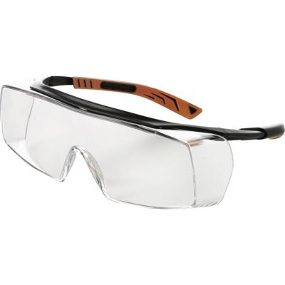 Univet 5X7 5X7-03-11 Overzetbril Met anti-condens coating, Incl. UV-bescherming Grijs, Donkergroen EN 166 DIN 166