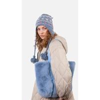 Barts Toucam Inka Muts Dames Navy One Size - thumbnail