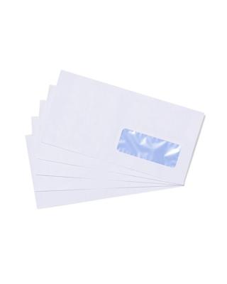 HEMA Envelop DL venster rechts wit - 50 stuks