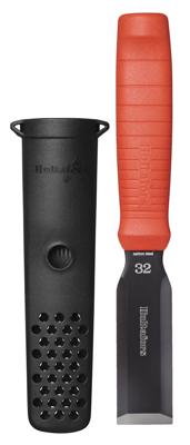 Hultafors Beitel EDC 32 met holster - 232x32mm - HU390083 - HU390083