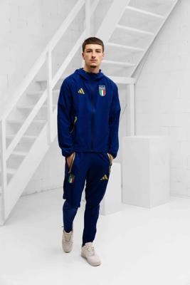 adidas Italië Travel Vest 2026-2028 Blauw