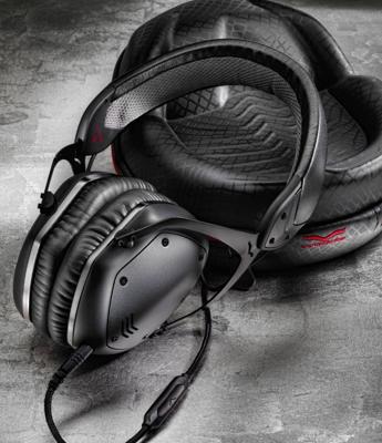 V-Moda Crossfade LP2 Matte Black Metal DJ koptelefoon