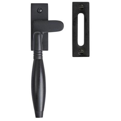 De Oude Deurklink Raamsluiting Klassiek mat zwart links De Oude Deurklink Raamsluiting Klassiek mat zwart links